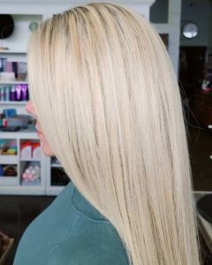 Balayage and Highlights blonde hair experts columbus IN