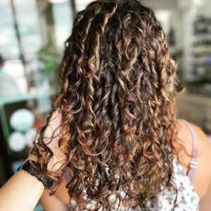 Curly Hair Expertise curly hair styling pintura highlights columbus hair salon