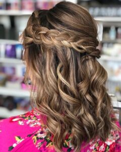 Haircut & Style formal hairstyles wedding hair columbus IN