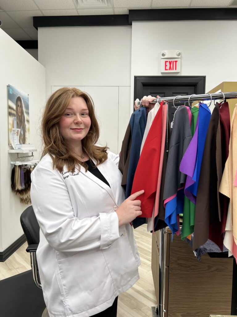 Blondies image consulting color analysis at Blondies Salon and Spa